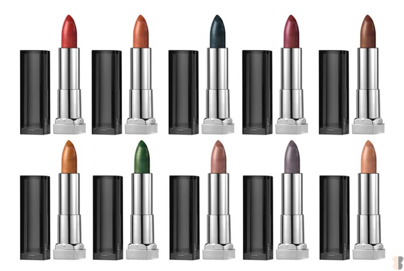 Attractive New Maybelline Coloration Sensational Matte Metallic Lipsticks – Broke and Lovely